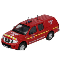 NISSAN NAVARA BOMBEROS ESCALA 1/43 MARCA IXO