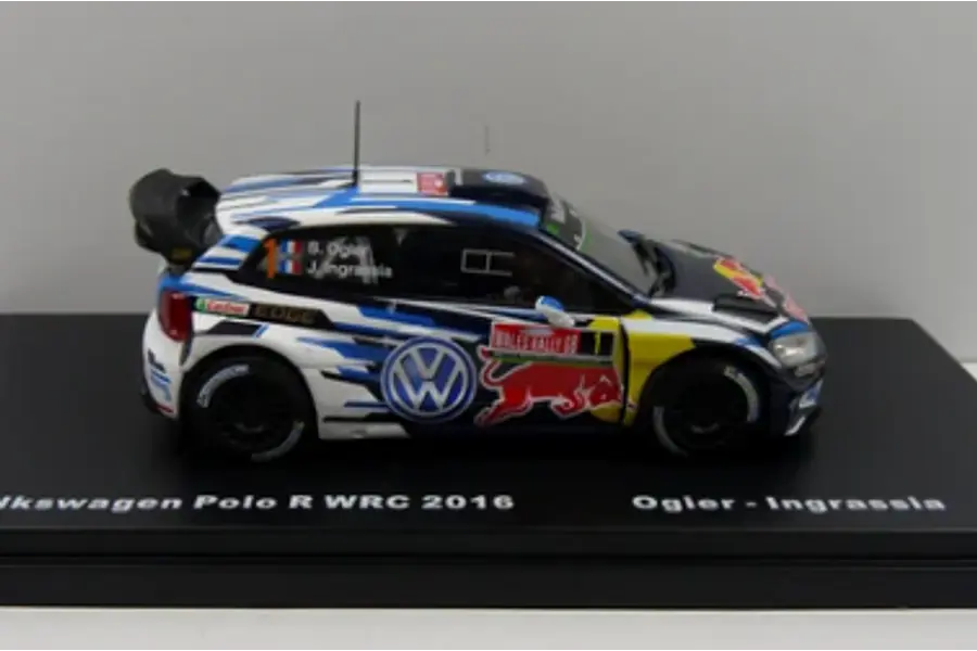 Volkswagen Polo R WRC S.Ogier 2016, Ixo, Escala 1-43