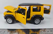 SUZUKI JIMNY AMARILLO MARCA QY TOYS ESCALA 1-24 LUCES LED