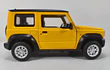 SUZUKI JIMNY AMARILLO MARCA QY TOYS ESCALA 1-24 LUCES LED