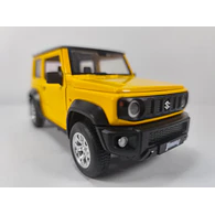 SUZUKI JIMNY AMARILLO MARCA QY TOYS ESCALA 1-24 LUCES LED