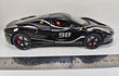 FERRARI LAFERRAI NEGRO CON LIVERY DE COMPETICION 1/24 MARCA DOUBLE HORSES