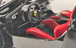 FERRARI LAFERRAI NEGRO CON LIVERY DE COMPETICION 1/24 MARCA DOUBLE HORSES