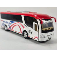 Bus Marcopolo Paradiso 1200 G7 expreso Brasilia 1/87 Kinsmart