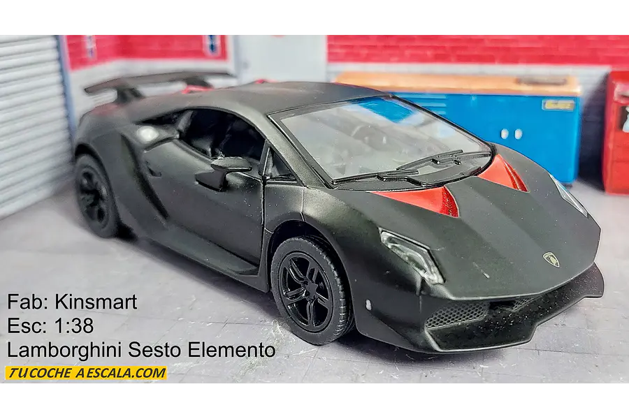 Lamborghini Sesto Elemento Kinsmart Escala 1/36