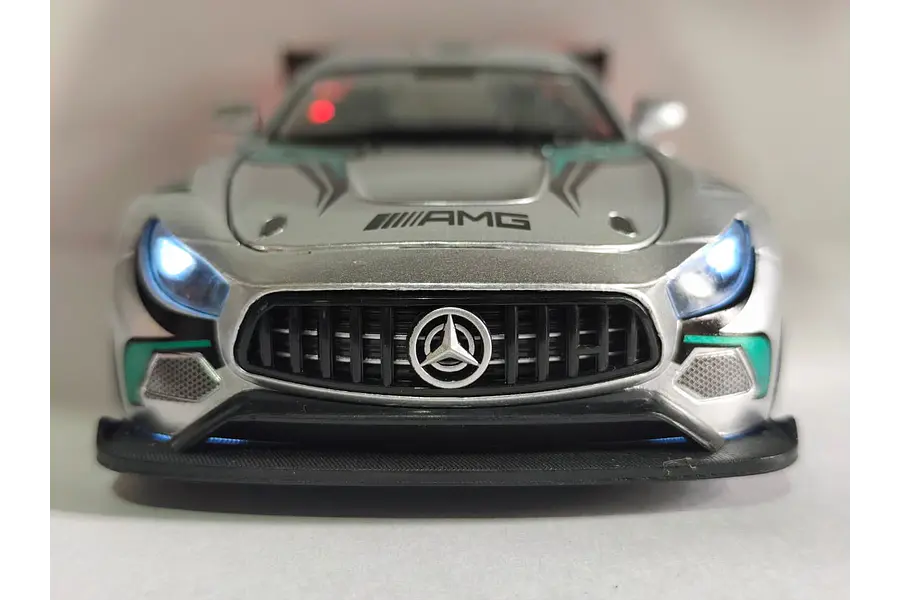 Mercedes-Benz AMG GT-R, , Escala 1-24 , luces led