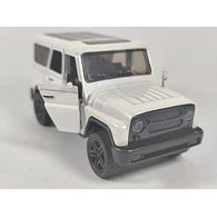 UAZ 469 BLANCO ESCALA 1/36 MARCA CHINA