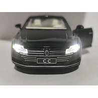 VOLKSWAGEN JETTA NEGRO ESCALA 1/32 , LUCES LED