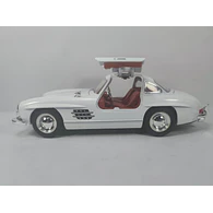 Mercedes Benz 300 SL blanco 1/24 Marca China LEDS