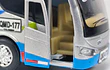 Bus Libertadores Escala 1/87, marca Kinsmart