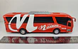 Bus Marcopolo flota la macarena escala 1/87 marca Kinsmart