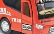 Bus Marcopolo flota la macarena escala 1/87 marca Kinsmart