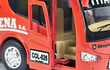 Bus Marcopolo flota la macarena escala 1/87 marca Kinsmart