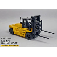 MONTACARGAS Hyundai 250D-7E ESCALA 1-72 IXO