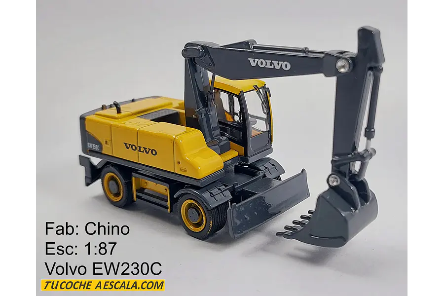 RETRO EXCAVADORA Volvo EW230C IXO 1/87