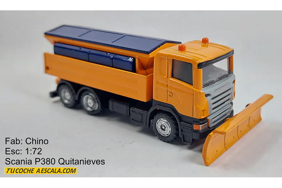 Scania P380 CAMION Quitanieves 1-72 IXO