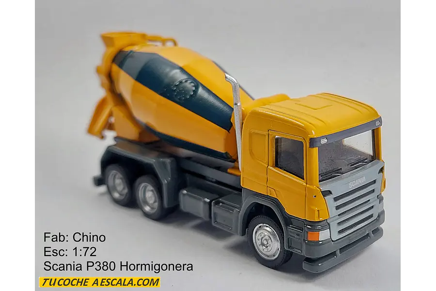 Scania P380 Hormigonera 1-72 MARCA IXO