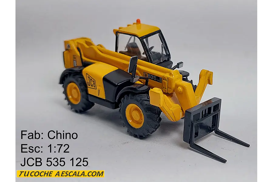 JCB 535 Montacargas, IXO, Escala 1-72