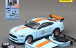 Ford Mustang GT 2018  1/43, CCA ,INCLUYE LOS ACCESORIOS 