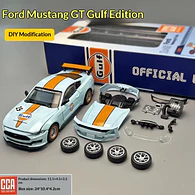 Ford Mustang GT 2018  1/43, CCA ,INCLUYE LOS ACCESORIOS 