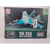 SU 35 , escala 1/100 para armar, marca XUJA
