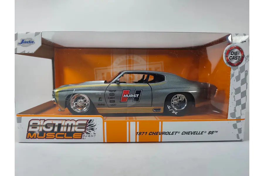 Chevrolet Chevelle SS 1971 ESCALA 1/24 , MARCA JADA
