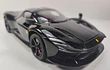 FERRARI DAYTONA SP3 NEGRO ,1/24, MARCA CHINA  ,LED S