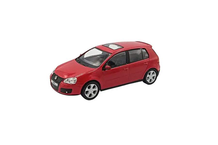 VOLKSWAGEN GOLF GTI ROJO Escala 1/43 marca CARARAMA