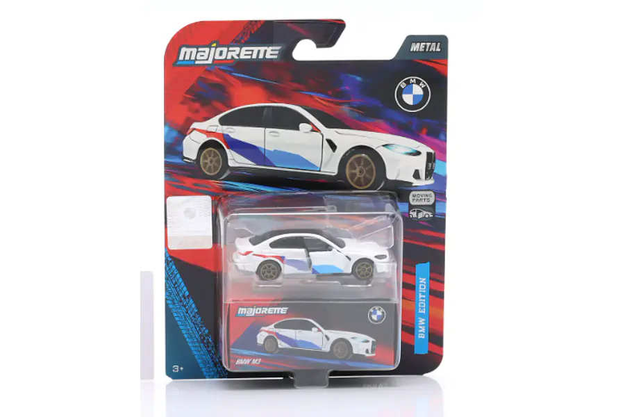 BMW M3 G80 Escala 1/64, MARCA MAJORETTE