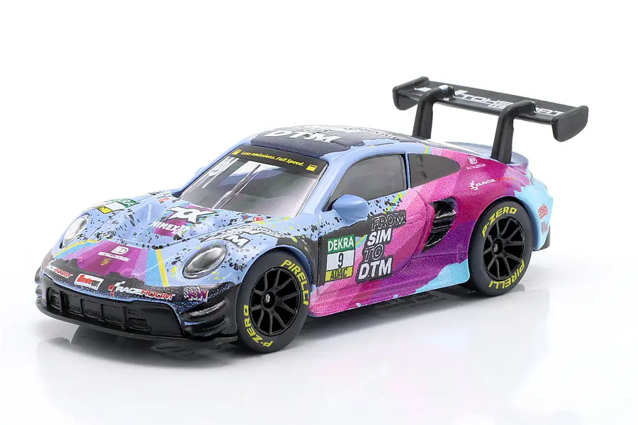 PORSCHE 911 gt3 DTM # 9 1/64, MARCA majorette