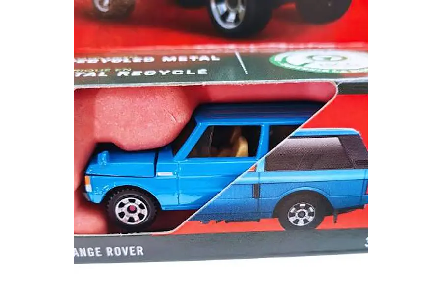 RANGE Rover AZUL 1975 MATCHBOX Escala 1/64