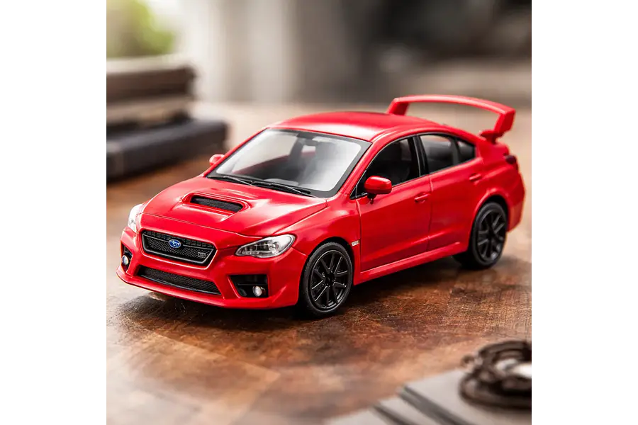 Subaru WRX STI 2017 MARCA BURAGO ESCALA 1/43