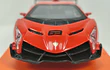 LAMBORGHINI VENENO ROJO , ESCALA 1/32 , LUCES LED