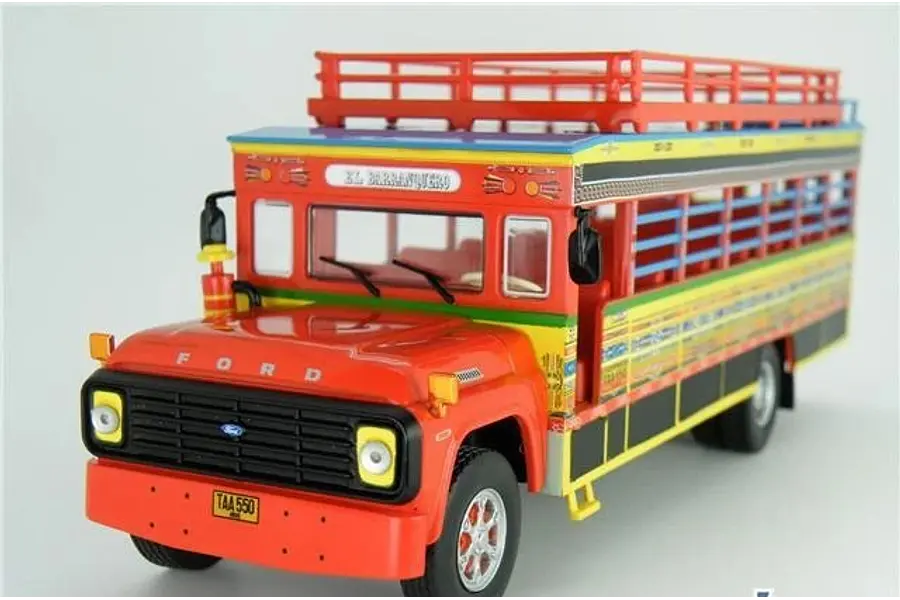 CHIVA FORD DE COLOMBIA ESCALA 1/43 MARCA IXO