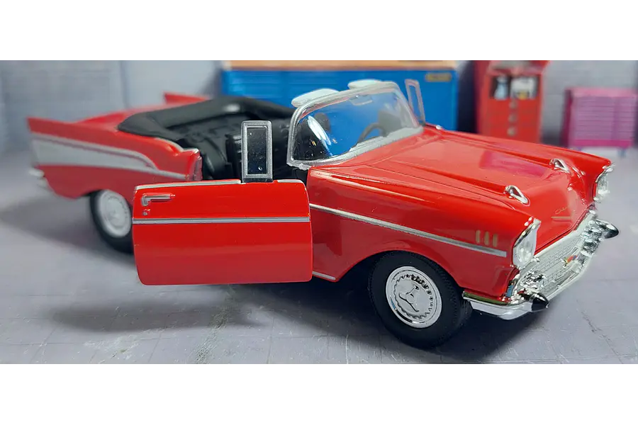 CHEVROLET BELAIR CONVERTIBLE 1957 1/36 WELLY