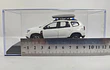 Renault Duster con rack color blanco , Norev , 1/43