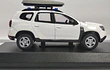 Renault Duster con rack color blanco , Norev , 1/43