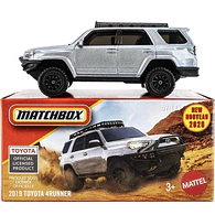 Toyota 4runner plata 1/64 matchbox