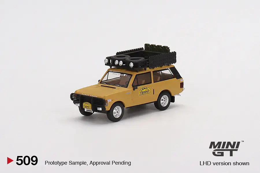 RANGE ROVER CAMEL TROPHY TEAM USA, MINI GT 1/64