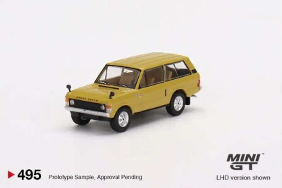 RANGE ROVER 1971 BAHAMA GOLD, MINI GT 1/64