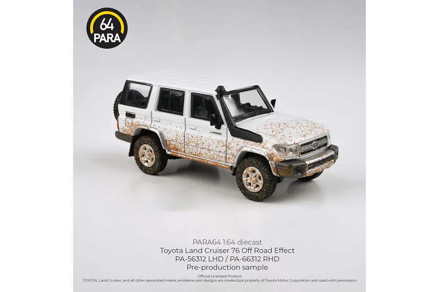TOYOTA LC76 OFFROAD, 64PARAGON 1/64