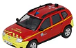 RENUALT DUSTER BOMBEROS IXO ESCALA 1/43