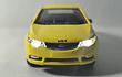 Kia Sephia marca china escala 1/36 luces LED