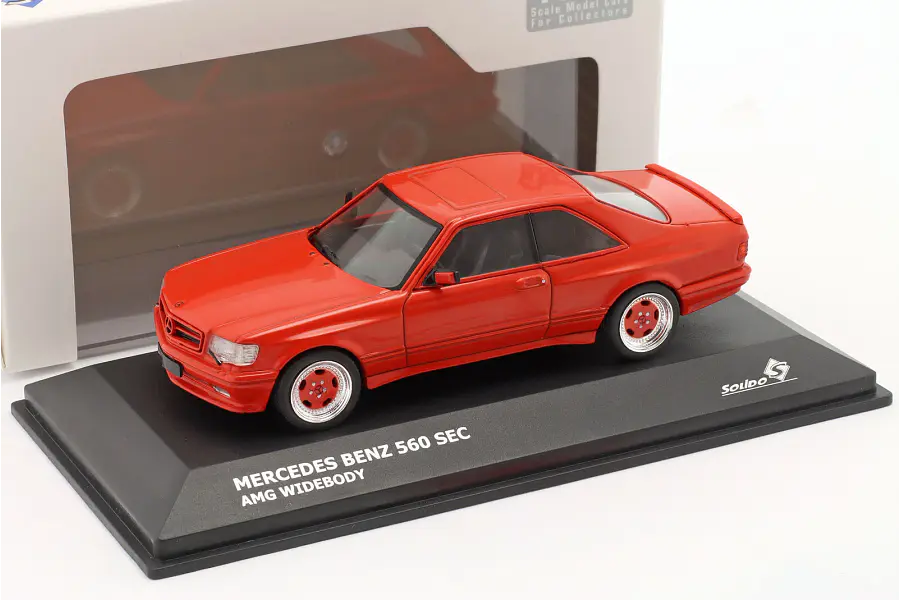 MERCEDES BENZ 560 SEC , MARCA SOLIDO 1/43