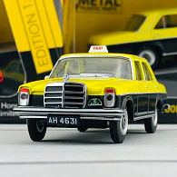 MERCEDES BENZ 200D TAXI HONG KONG, ESCALA 1/64 SCHUCO