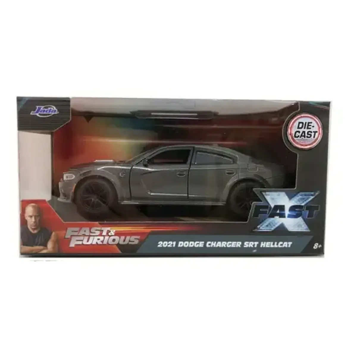 DODGE CHARGER SRT HELLCAT 2021, ESCALA 1/32 JADA