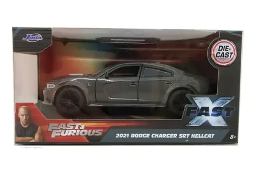 DODGE CHARGER SRT HELLCAT 2021, ESCALA 1/32 JADA