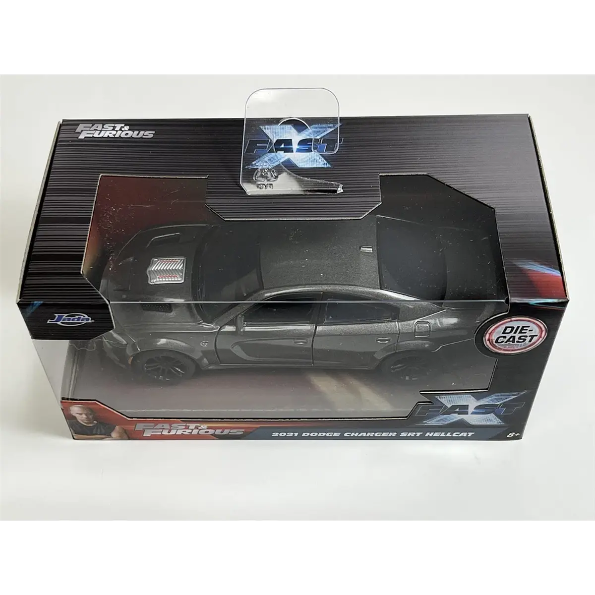 DODGE CHARGER SRT HELLCAT 2021, ESCALA 1/32 JADA