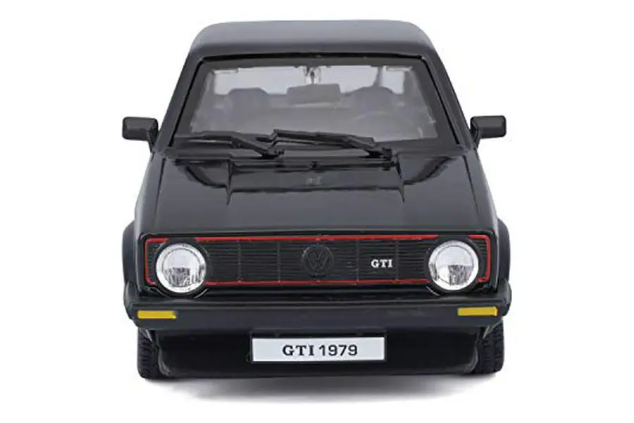 Volkswagen Golf Mk1 Gti 1979 NEGRO, ESCALA 1/24 MARCA BURAGO