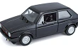 Volkswagen Golf Mk1 Gti 1979 NEGRO, ESCALA 1/24 MARCA BURAGO
